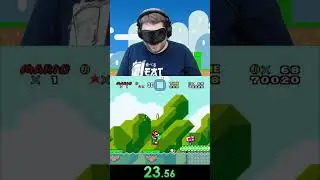 SMW - Yoshi's Island 4 Blindfolded Speedrun in 31.67 #shorts