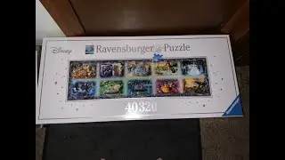 Ravensburger Disney Moments 40320 Piece Puzzle Unboxing!