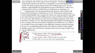 Systems Programming - Video 75 - Process exit and wait