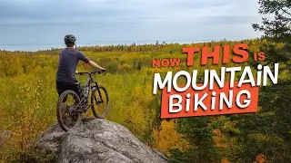 A Rocky Playground! | Mountain Biking Split Rock Wilds | Beaver Bay, MN
