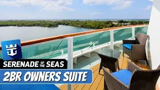 Serenade of the Seas | Обзор и экскурсия по 2-комнатному люксу владельца в формате 4K | Royal Car...