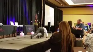 Jamell Fields Death Crawl at Skinny Body Care Convention