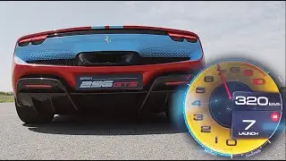 0 à 300 km/h en 17” dans une Ferrari cabriolet