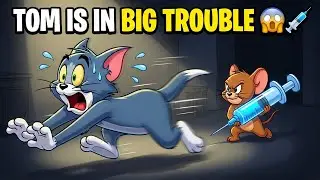 Tom Runs Away From The Doctor! 🏥 Funny Cartoon Parody