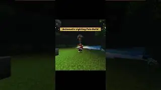 Automatic Lighting Pole Build #Minecraft#AutomaticBuild#StreetLight#Redstone#MinecraftShorts