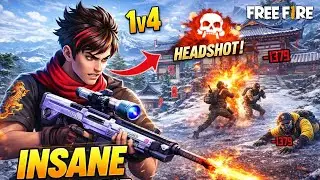 New Peak Unlocked 27 Kills. 99% Headshot Rate 🔥 Non Stop Clutches Solo vs Squad 😈