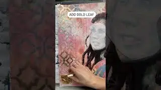 #melbourneart #goldart #painting #paintingshorts