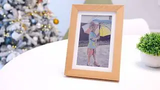 ЦИФРОВАЯ E-INK ФОТОРАМКА BIGME F7 с WiFi, как вариант для подарка