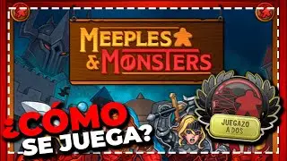 ⚔️Meeples & Monsters🛡️ JUEGAZO a 2 | APRENDE a Jugar