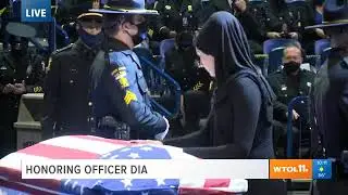 Honoring Officer Dia | Memorial service honors the memory of fallen Officer Anthony Dia