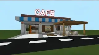 MINECRAFT CAFE TUTORIAL 🔥#minecraft #gaming 