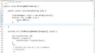 Find missing number from an integer array filled with 1 to n numbers