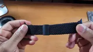 Apple Watch SE 1st Gen Haveda Stretchy Braided Magnetic Band Unboxing