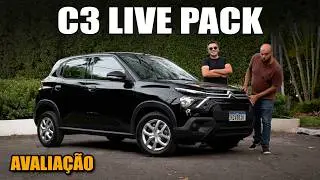 Citröen C3 LIVE PACK, a versão custo-benefício de um dos carros mais baratos do Brasil!
