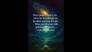 Deadly Assumptions | See Beyond the Surface#AssumptionsKill#LookDeeper#Don&rsquo;tAssume#Truth