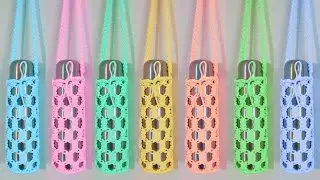 Macrame Bottle Holder/hanger | DIY | How to | easy tutorial | MACRAME