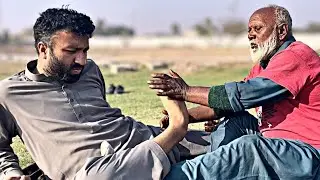 ASMR Back Shoulder & Leg Massage for Relaxation By Baba KALLU | ( Outdoor Massage ) Stress Relief