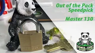 (ENG-209) Lockpicking - Out of the pack speedpick an Master Lock 130