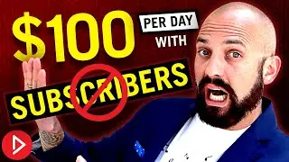Make $100 /Day on YouTube with Zero Subscribers (and no videos)