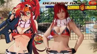 Honoka as Yoko Littner (Gurren lagann) - Dead or Alive 6 [MOD][1080P][60FPS]
