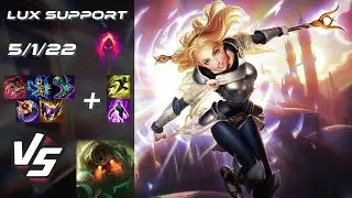 SUPPORT Lux vs Nautilus - NA Grandmaster Patch 25.S2.1
