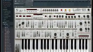 How to Make a Reese Bass on LuSH-101 Wave//Witch house//Dnb