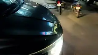 Apple car led 260w worm wight installed in ertiga 