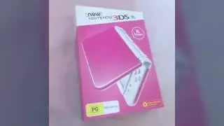 Unboxing New Nintendo 3ds XL pink