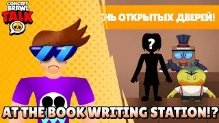 Brawl stars/ Brawl Talk Concept/At the book writing station!?