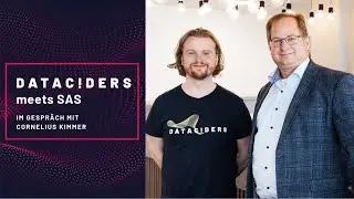 Dataciders meets SAS: SAS Viya &ndash; Einblicke in Funktionen & M&ouml;glichkeiten mit Cornelius Kimmer