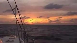 Short video of sailing the catamaran Copernic