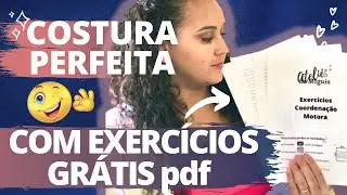 Como APRENDER A COSTURAR na máquina sozinha | Primeiros exercícios de COSTURA PARA INICIANTES pdf