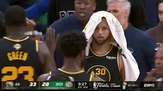 Jordan Poole hits two threes in a row and Warriors go up 5