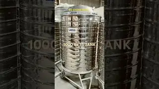Steel tank sizes Availabe in market 100 liters to 5000 Ready wholesale price 7449944444 #steeltank