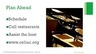 Managing Celiac Disease During the Holidays