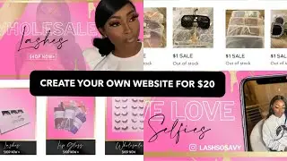 BOSSMAS BOOTCAMP DAY 3: HOW TO MAKE YOUR OWN WEBSITE FOR UNDER $20! (TEMPLATE FOR WIX & SHOPIFY)
