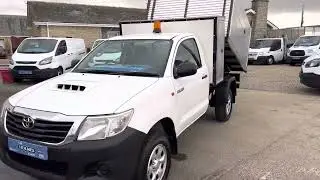 2014 63 TOYOTA HI-LUX ACTIVE 4WD 2.5 D4-D 142 BHP SINGLE CAB ARBORIST ARB TIPPER **