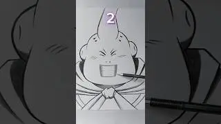 Which one is correct for Majin Buu 😰 #shorts #majinbuu #drawing