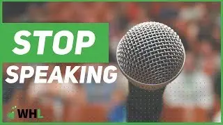He gave up a $100,000+ speaking career (because this paid more)