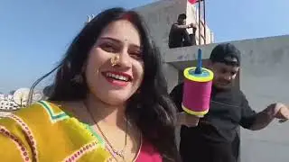 Day 5/25 in gujrat... Uttarayan celebration vlog🪁🪁