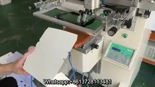 Screen printing machine LY-4A for flat paper bag lunch box