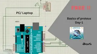 Basics of Proteus Software Day - 1 || circutes Design || Telugu