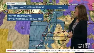 Winter storm to bring snow, rain across most of Utah - October 11