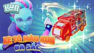 BẢO BỐI KUN GALAXY &ndash; XE T&Ocirc; M&Agrave;U KUN ĐA SẮC
