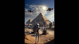 extraterrestre construyendo las pir&aacute;mides de Egipto #viral #extraterrestre #movie #funny #grok