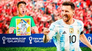 VOY al PARTIDO de MESSI para que ME FIRME su CROMO del MUNDIAL!