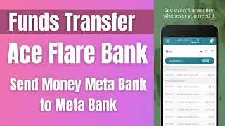 How to transfer Money Ace Flare Meta Bank to Ace Flare Meta Bank | Transfer Funds From Meta Bank