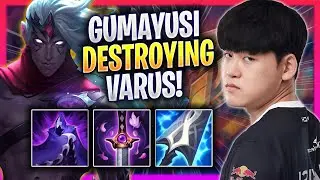 GUMAYUSI DESTROYING WITH VARUS! - T1 Gumayusi Plays Varus ADC vs Miss Fortune! | Season 2024