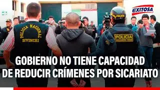 Gobierno peruano no tiene la capacidad para frenar asesinatos por sicariato, se&ntilde;ala experto