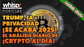 #Trump, la #IA y #privacidad con #Zcash &iexcl;Se acaba 2025! No te pierdas nuestro &iexcl;#Crypto al d&iacute;a!